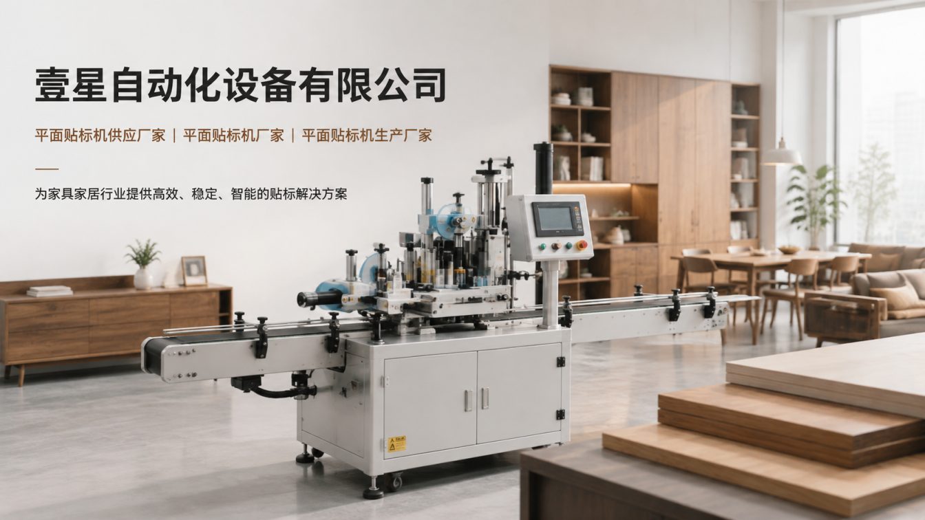 家具贴标贴胶自动化设备